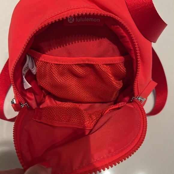 NEW Lululemon Red mini backpack - Picture 3 of 3